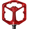 Image de Crankbrothers - Stamp 7 Small Alloy Flat Pedals - Pédales VTT Rouge -