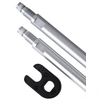 Image de rallonge de soupape 62 mm FV argent