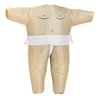 Image de Gonflable Lutte Sumo Cosplay Gros Costume Carnaval Party Fantaisie Robe pour Enfant - Blanc