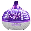 Image de Aromathérapie ultrasonique humidificateur d'huile essentielle de diffuseur d'arôme veilleuse 3D - Multicolore