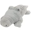 Image de Animal en peluche crocodile 60cm pour enfants - Gris