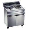Image de Friteuse gaz sur coffre 2 bacs 14 litres chacun