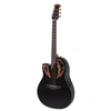 Image de Ovation Celebrity Elite Mid Cutaway Noir Lh Electro pour gauchers