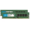 Image de Crucial - DDR4 - kit - 32 Go: 2 x 16 Go - DIMM 288 broches - 2666 MHz / PC4-21300 - CL19 - 1.2 V - mémoire sans tampon - non ECC