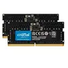 Image de - DDR5 - kit - 16 Go: 2 x 8 Go - SO DIMM 262 broches - 5600 MHz / PC5-44800 - CL46 - 1.1 V - on-die ECC - noir