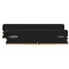 Image de Crucial - DDR5 - kit - 48 Go: 2 x 24 Go - DIMM 288 broches - 5600 MHz / PC5-44800 - CL46 - 1.1 V - mémoire sans tampon - on-die ECC - noir