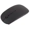 Image de souris sans fil ultra mince noir