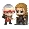 Image de Figurine COSB738 - Marvel Comics - Thor 3 : Ragnarok - Stan Lee & Thor