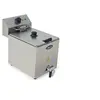 Image de Friteuse à Poser en Inox avec Vidange 8 L H 395 à 430 mm