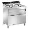 Image de Friteuse de table sur coffre en Inox 2 x 12 L
