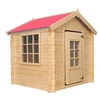 Image de Maison en bois pour enfants Toit bleu