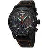 Image de Montre KIENZLE Reisen Quartz Chronographe 45mm Noir Acier inoxydable KC408D