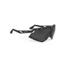 Image de Lunettes Rudy Project Defender Noir Mat Verres Noir Fumé