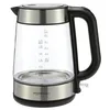 Image de Amazon Basics Bouilloire électrique en verre, 1.7 l, 2200W, Noir, Argenté en occasion ou reconditionné