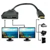 Image de 1080P Port HDMI mâle à 2 femelle 1 In 2 Out Splitter câble adaptateur convertisseur
