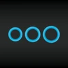Image de Cockring Fluo Firefly Bleu 35 mm