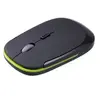 Image de Souris bluetooth Sans fil Très mince muet réglables-noir