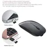 Image de HXSJ M60 ergonomique sans fil souris 1200dpi USB + Type-C rechargeable Souris optique_onaeatza248