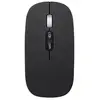 Image de Souris de jeu USB optique sans fil 2.4GHz silencieuse rechargeable 1600DPI pour PC-noir