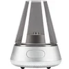 Image de Enceinte bluetooth sans fil rechargeable avec porte bougie silver nordiclightpros
