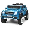 Image de voiture eléctrique 12 V pour enfants BMW G650-S avec lumières LED, télécommande parentale de 3 à 8 ans bleu