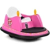 Image de Auto tamponneuse électrique 6V pour enfant - Rotation 360° - Lumières clignotantes - Rose