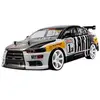 Image de 01:10 70 Kmh Rc Voiture 4 Roues Motrices Double Batterie Haute Puissance Led Phares de Course de Camions noir PT023