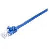 Image de - Cordon de raccordement - RJ-45 (M) pour RJ-45 (M) - 3 m - UTP - CAT 6 - moulé, sans crochet - bleu
