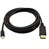Image de - Câble DisplayPort - Mini DisplayPort (M) pour DisplayPort (M) - 3 m - noir