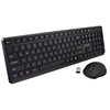 Image de CKW350US - Ensemble clavier et souris - 100% - full size - sans fil - 2.4 GHz - QWERTY - US - noir