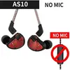 Image de KZ AS10 5BA HiFi stéréo In-Ear haute résolution écouteurs intra-auriculaires