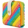 Image de Portefeuille fille Loungefly Disney Minnie Rainbow Multicolore 12,5x10 cm 671803372481