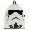 Image de Mini sac à dos lenticulaire Loungefly Star Wars Stormtrooper Blanc et Noir