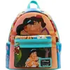 Image de Sac à dos fille Loungefly Disney Aladdin Jasmine Bleu 23,75x25x11,25 cm 671803437715