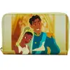 Image de Portefeuille fille Loungefly Disney The Princess and the Frog Princess Scene Beige 15x10 cm 671803444584