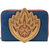 Image de Portefeuille fille Loungefly Marvel Guardians of the Galaxy 3 Ravager Badge Bleu 15x10 cm 671803462526