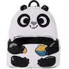 Image de Sac à dos enfant Loungefly Kung Fu Panda plush Gris 22,86x11,43x26,67 cm 671803550070