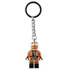 Image de LEGO Star Wars Luke Skywalker 854288 Porte-clés figurine pilote, Orange, S en occasion ou reconditionné