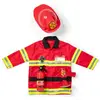 Image de Deguisement Pompier  + Accessoires Taille 3-6 Ans Pour Enfant