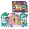 Image de Unicorn Academy - L'Ecole des Licornes - Écurie, Ava Et Leaf Qui Change de Couleur - Licorne Et Figurine À Collectionner - Jouets Inspirés De La Série L'Ecole des Licornes - Jouet Enfant 4 Ans et + en occasion ou reconditionné