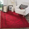Image de SAFAVIEH Tapis 122 x 183 cm - Adirondack Collection - Design Traditionnel, Rouge & Noir, Mélange Synthétique Entretien Facile, Idéal pour Salon, Chambre, Bureau en occasion ou reconditionné