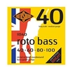 Image de Rotosound RB40 Roto Bass - Jeu de cordes basse - 40-100