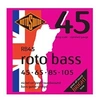 Image de Rotosound RB45 Roto Bass - Jeu de cordes basse - 45-105
