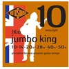 Image de JK10 Jumbo King Phosphor Bronze Extra Light 10-50 Jeux de cordes folk 010