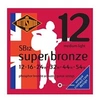 Image de SB12 Super Bronze - Jeu de cordes phosphore bronze guitare acoustique - 12-54