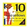 Image de Rotosound R10-7 Roto Yellows - Jeu de 7 cordes guitare électrique - 10-56