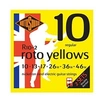 Image de Rotosound R10-2 Roto Yellows Double Decker - Jeu de cordes guitare électrique - 10-46