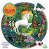 Image de Puzzle Le jardin de la licorne Rond 500 pièces