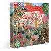 Image de eeBoo - English Cottage - Puzzle Adulte1000 pièces illustrant Une Serre Anglaise dans Toute sa splendeur en occasion ou reconditionné