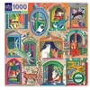 Image de Puzzle 1000 pièces Cats in Windows